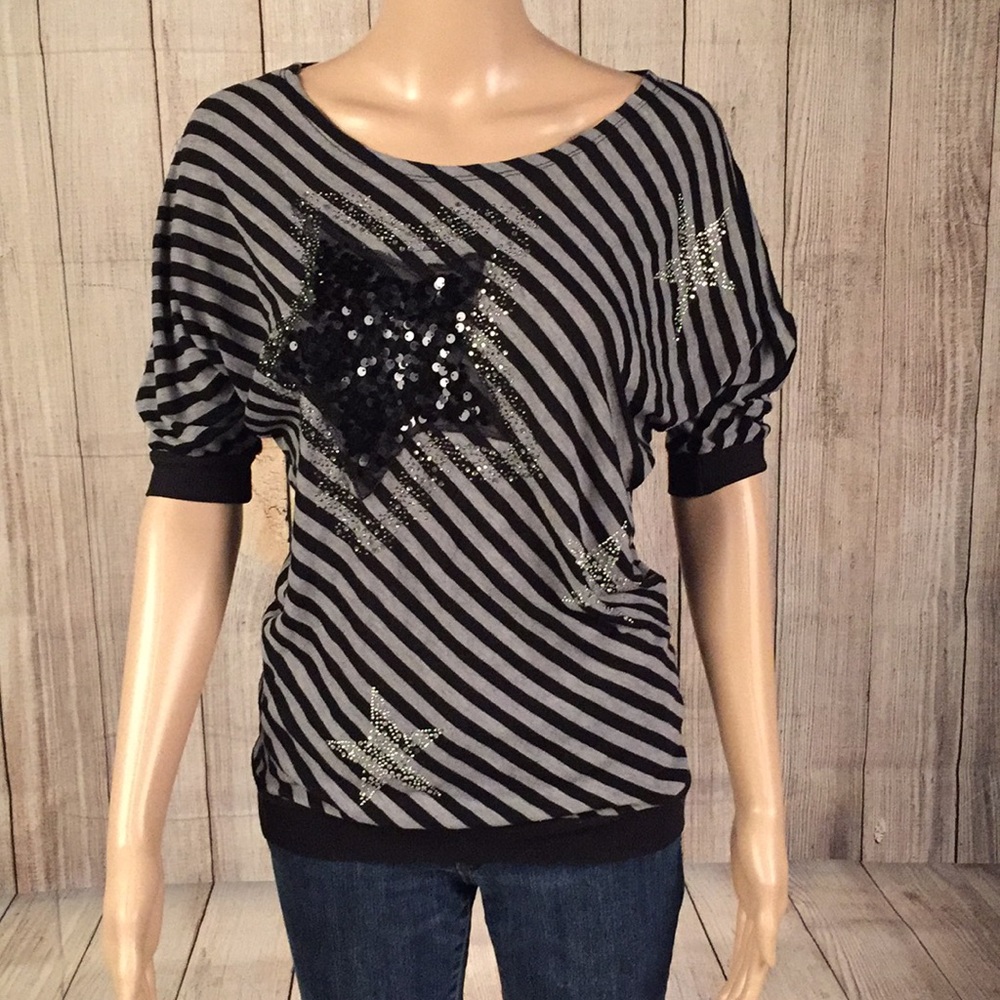 Sequined Stars and Stripes shirt!